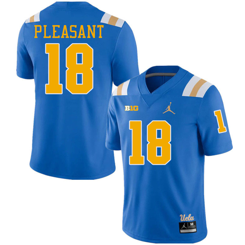Rodrick Pleasant UCLA Jersey,UCLA Bruins #18 Rodrick Pleasant Jersey Youth College Football Uniforms